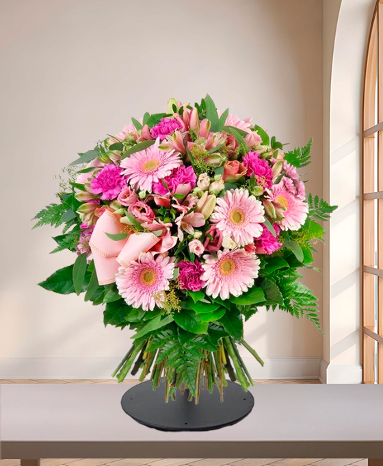 Bouquet funéraire "Oraison" – Fleurs de deuil Marseille