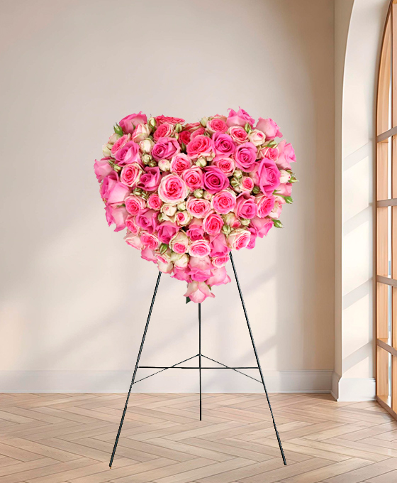 Coussin funéraire "Souffle Eternel" – Fleurs de deuil Marseille